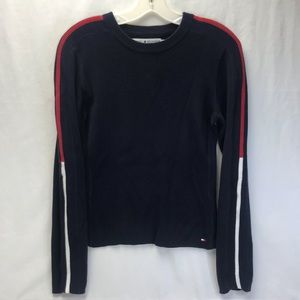Tommy Hilfiger 100% Cotton Navy Crewneck Sweater